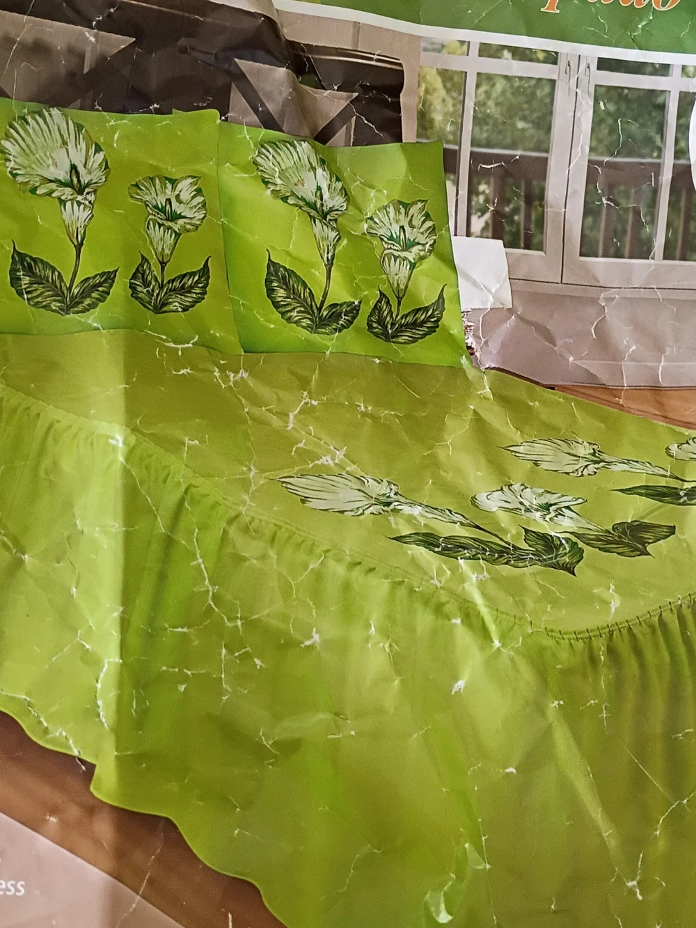 Floral Bedspread Set 🌷